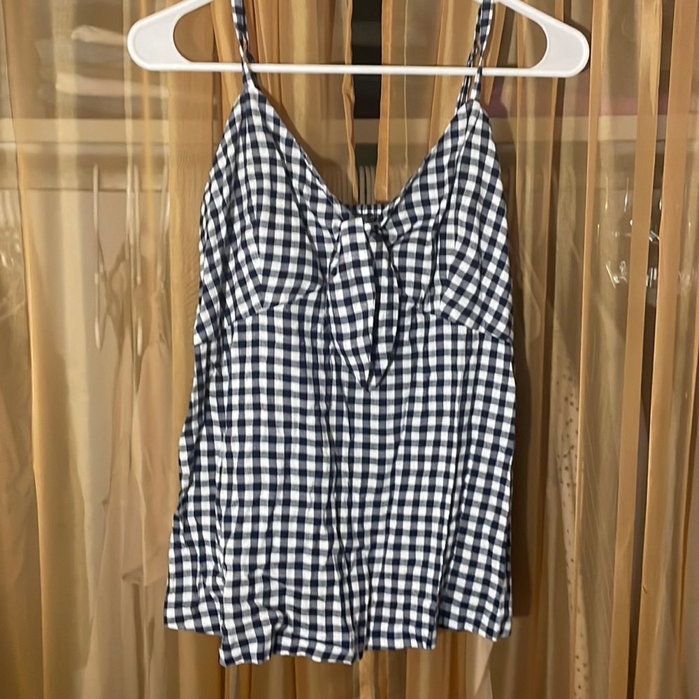 Blue tank